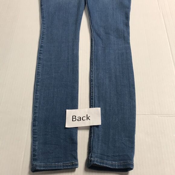 HOLLISTER High-Rise Jean Legging Sz 1 (25x28) Advanced Stretch Ripped Jeggings 2 - Picture 5 of 10